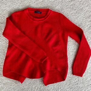 NWOT M&S Collection Knit Red Sweater UK size 14